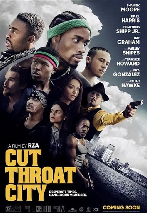 Cut Throat City film posteri