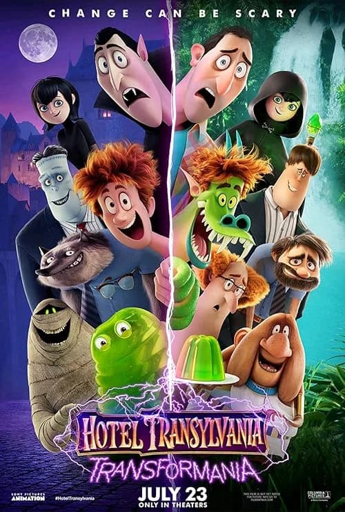 Hotel Transylvania 4: Transformania film posteri