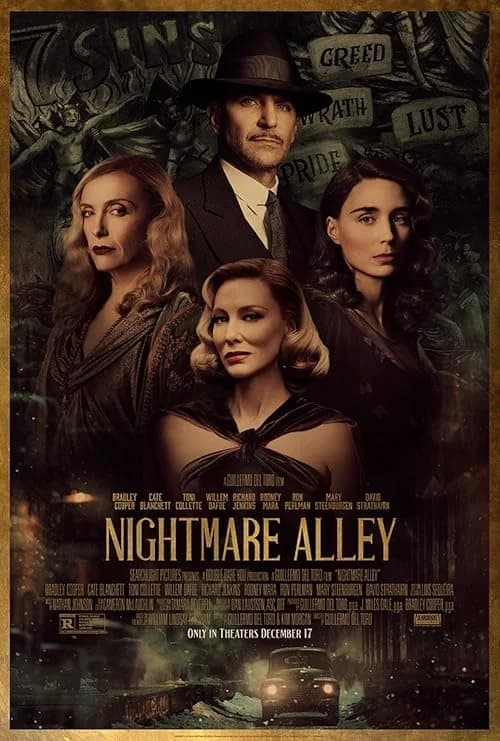 Nightmare Alley film posteri