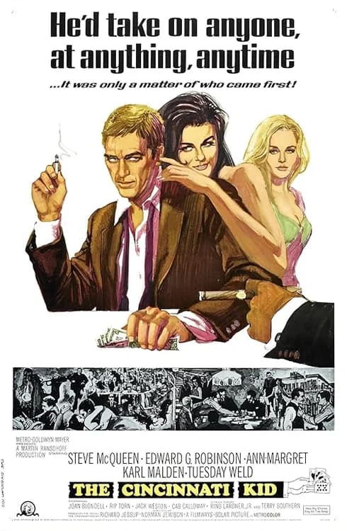 The Cincinnati Kid film posteri