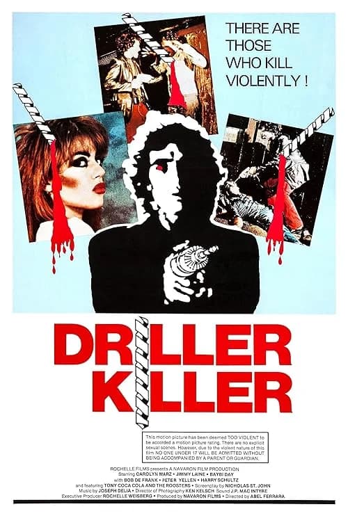 The Driller Killer film posteri