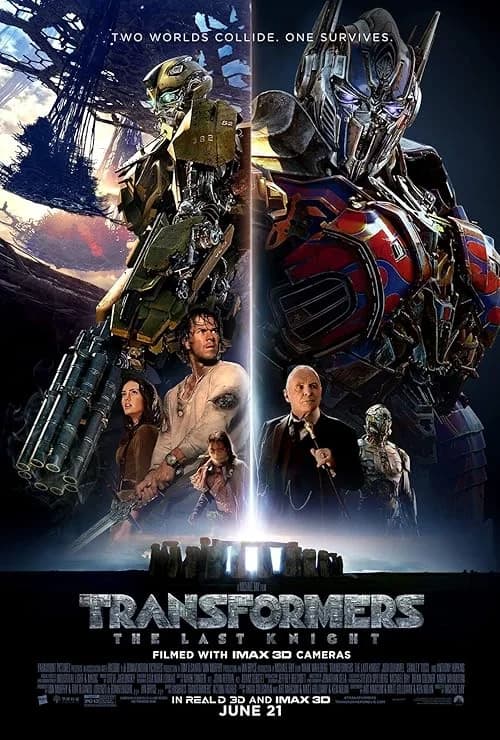 Transformers: The Last Knight film posteri